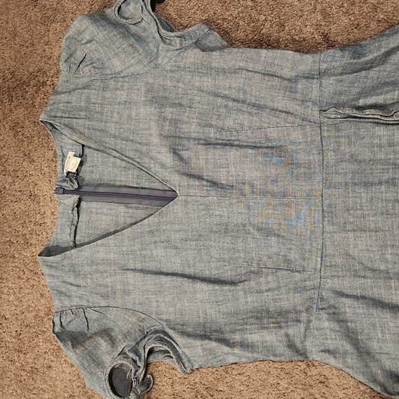 J Crew Elegant Blue Women's Dress - Picture 3 of 6